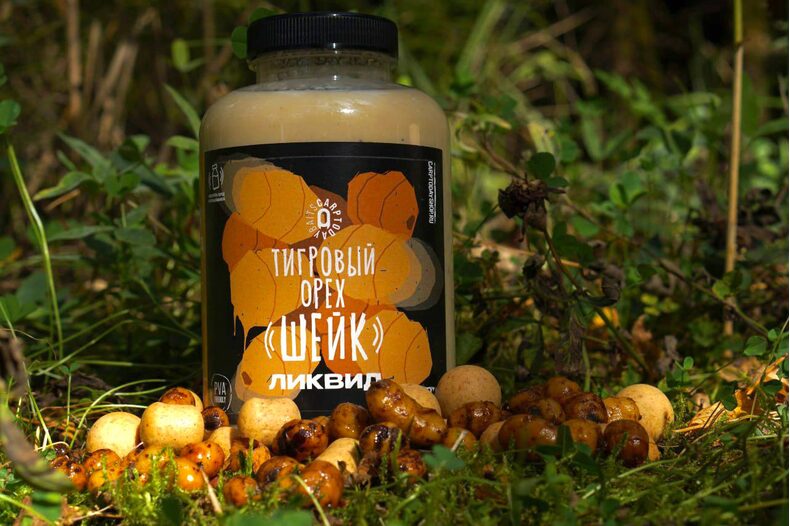 Ликвид Carptoday Baits Tiger Nut Shake — Тигровый Орех Шейк 500мл — фото 2 — CARPshop