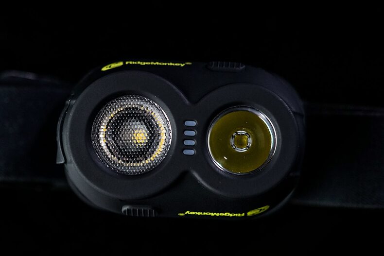 Фонарь аккумуляторный Ridge Monkey VRH150 USB Rechargeable Head Torch — фото 3 — CARPshop