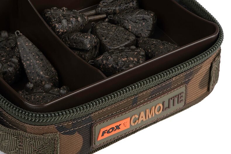 Сумочка для грузил FOX CAMOLITE Compact Rigid Lead & Bits Bag — фото 6 — CARPshop