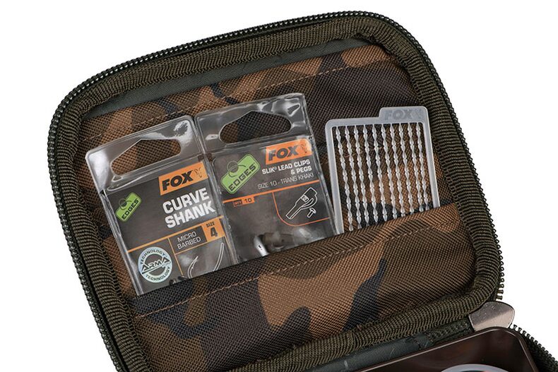 Сумочка для грузил FOX CAMOLITE Compact Rigid Lead & Bits Bag — фото 4 — CARPshop