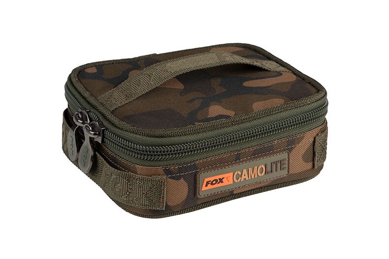 Сумочка для грузил FOX CAMOLITE Compact Rigid Lead & Bits Bag — фото 2 — CARPshop