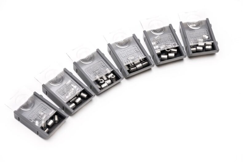 Утяжелители вертлюжков вольфрамовые KORDA Dark Matter Swivel Balancing Weights — фото 2 — CARPshop