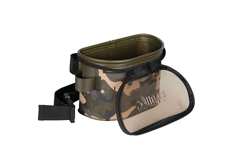 Сумка поясная для прикармливания коброй FOX Aquos Camo Bait Belt — фото 2 — CARPshop