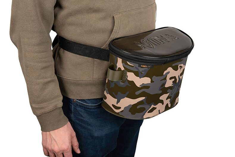 Сумка поясная для прикармливания коброй FOX Aquos Camo Bait Belt — фото 5 — CARPshop