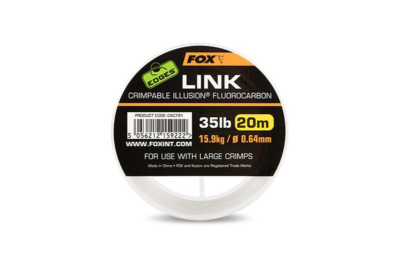 Флюрокарбоновый материал FOX Edges Link Illusion Flurocarbon для карпфишинга — CARPshop