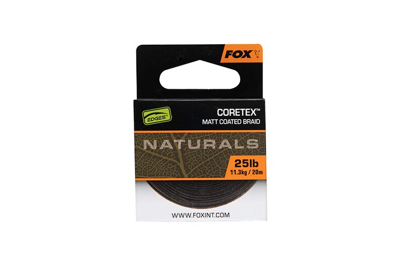 Поводковый материал в оплетке FOX Naturals Coretex EDGES — фото 3 — CARPshop