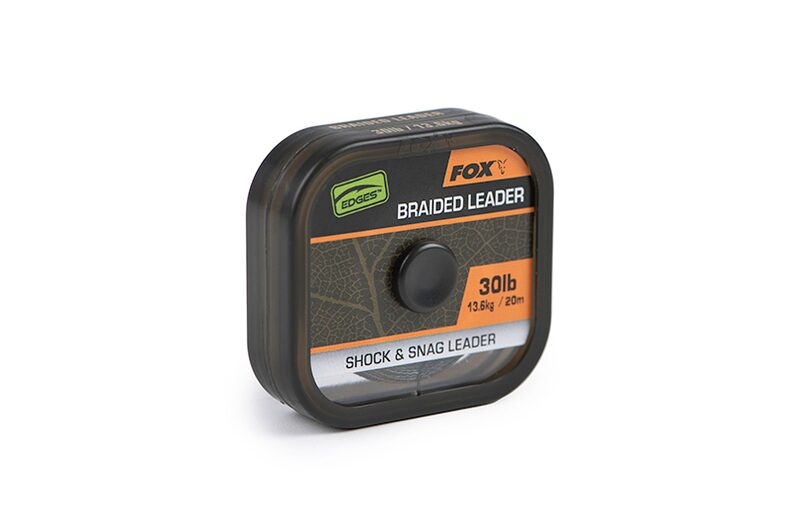 Плетеный шок лидер FOX Naturals Braided Leader для ловли карпа — CARPshop