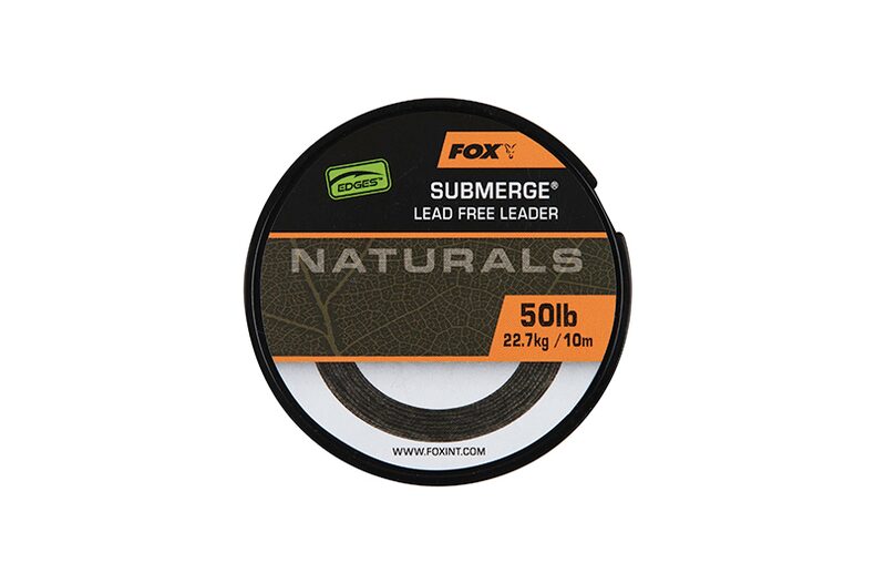 Лидкор без сердечника FOX Naturals Submerge Leader EDGES — фото 2 — CARPshop