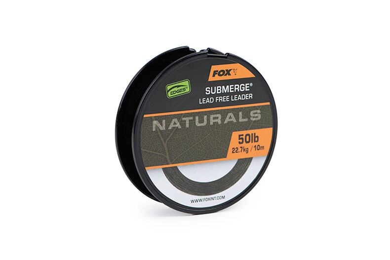 Лидкор без сердечника FOX Naturals Submerge Leader EDGES — фото 3 — CARPshop