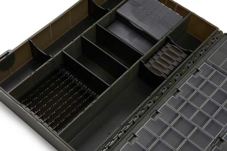 Большая коробка для снастей в максимальной комплектации FOX Loaded Large Tackle  — фото 3 — CARPshop
