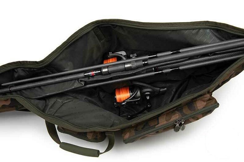 Двойной чехол для 2-х вспомогательных удилищ FOX Camolite Double Spod Rod Jacket — фото 3 — CARPshop
