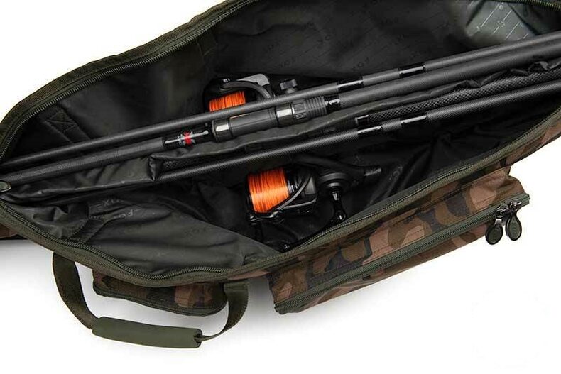 Двойной чехол для 2-х вспомогательных удилищ FOX Camolite Double Spod Rod Jacket — фото 4 — CARPshop