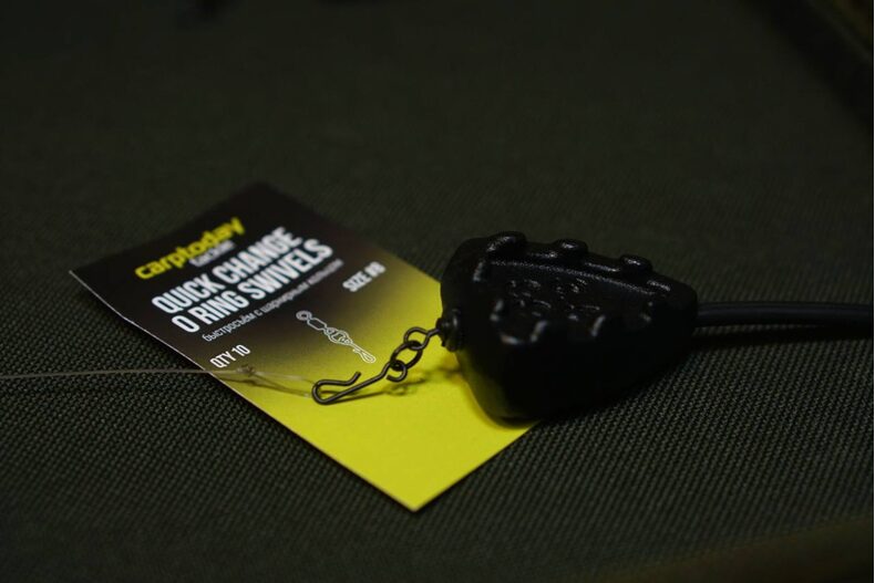 Быстросъёмы с вертлюжком и шарнирным кольцом Carptoday Tackle Quick Change O Rin — фото 5 — CARPshop
