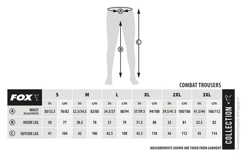 Брюки FOX Collection Black & Orange Combat Trousers — фото 8 — CARPshop