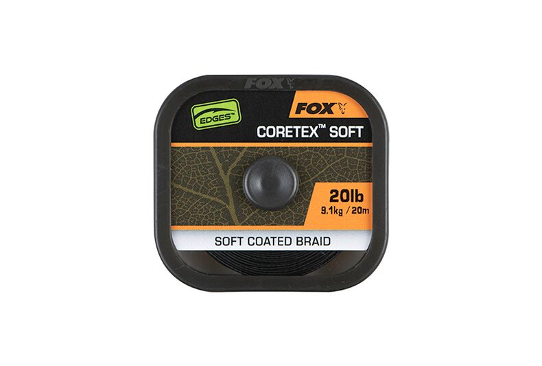Мягкий поводковый материал в оплетке FOX Naturals Coretex Soft EDGES — фото 2 — CARPshop