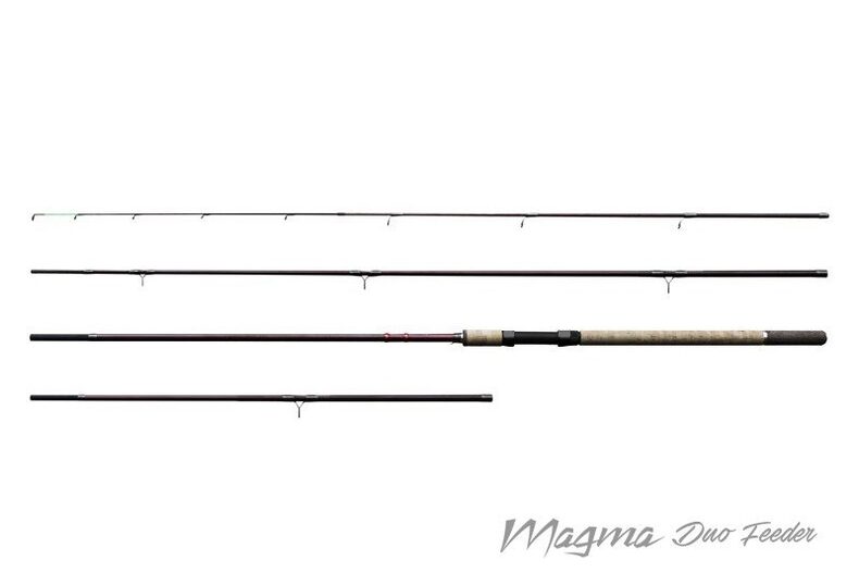 Удилище фидерное DELPHIN MAGMA II NG DUO Feeder 4+5 tips — фото 2 — CARPshop