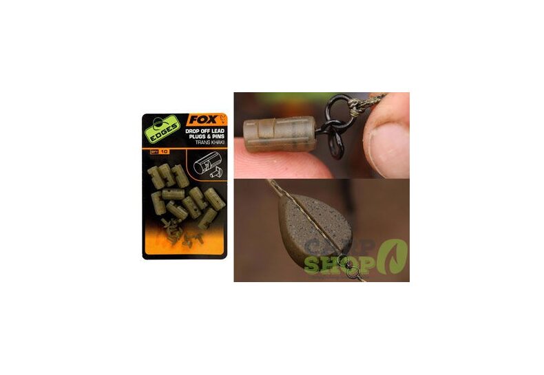Соединитель с фиксатором FOX Drop Off Lead Plug And Pins — фото 2 — CARPshop