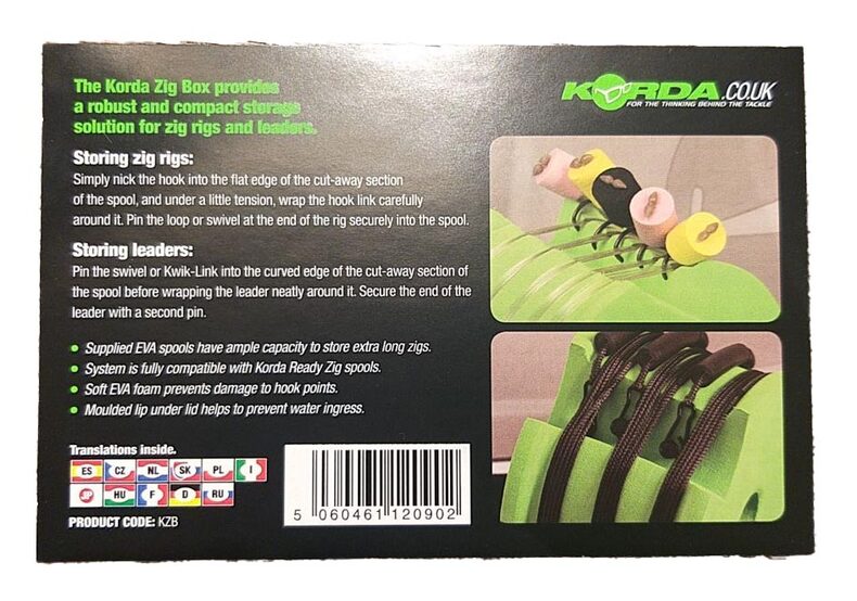 Коробка с бобинами Korda Zig Box — фото 3 — CARPshop