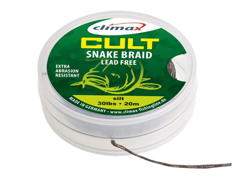 Лидкор без свинца Climax CULT Snake Braid Lead Free — фото 2 — CARPshop