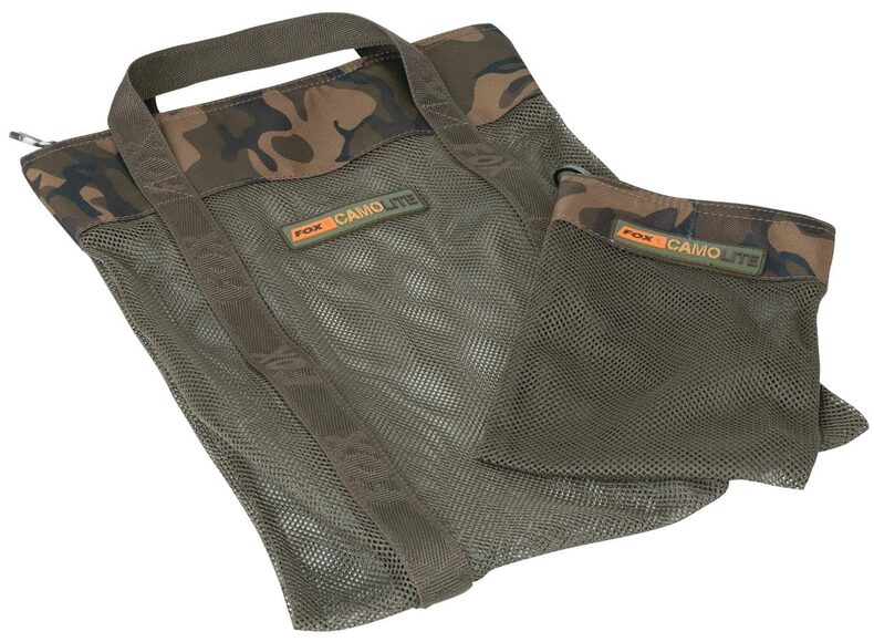 Сумка для сушки бойлов и сумочка для насадок FOX Camolite Air Dry Bag + Hookbait — фото 2 — CARPshop