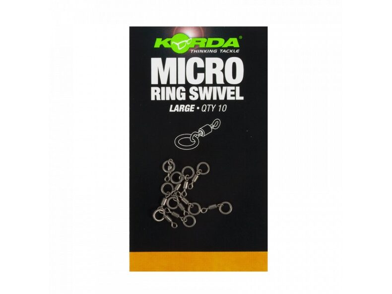 Микровертлюг с кольцом Korda Micro Rig Ring Swivel — фото 2 — CARPshop