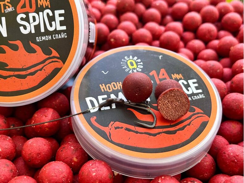 Бойлы насадочные Carptoday Baits Demon Spice (Острые Специи) 14мм — фото 5 — CARPshop