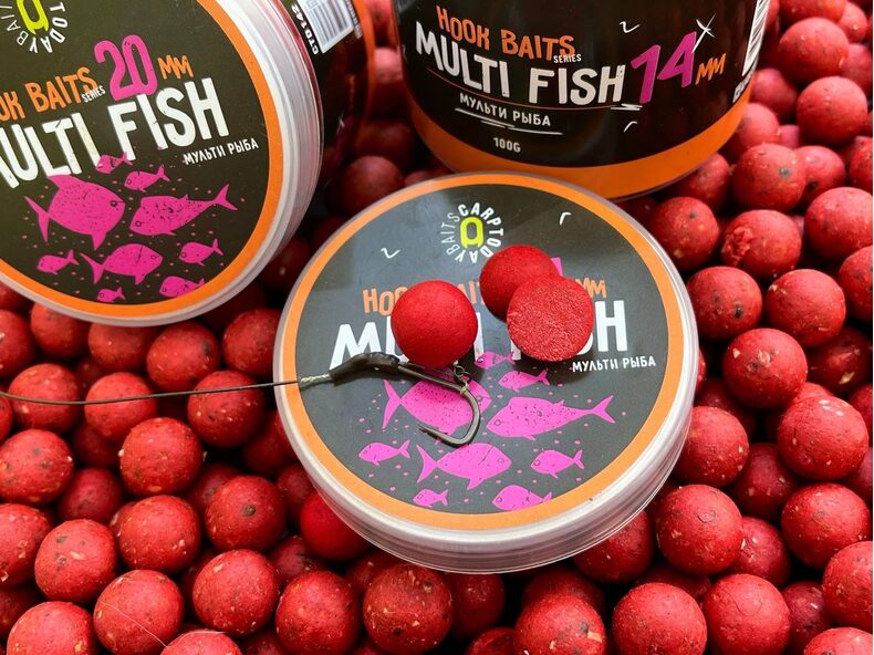 Бойлы насадочные Carptoday Baits Multi Fish (Мульти Фиш) 14мм — фото 5 — CARPshop