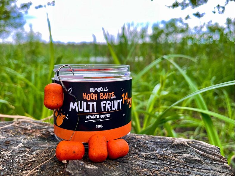 Дамбелсы насадочные Carptoday Baits Multi Fruit (Мульти Фрукт) 14х20мм — фото 5 — CARPshop