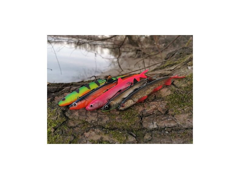 Силиконовая приманка MADCAT® PELAGIC CAT LURE / SATL 'N PEPPER - 21cm / 75g — фото 3 — CARPshop