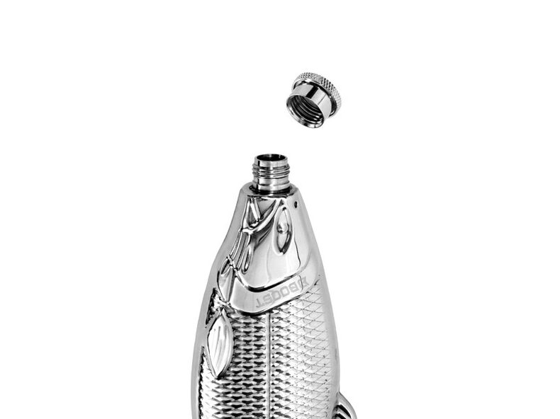 Фляжка в виде карпа DELPHIN Inox Hip Flask BOOST - 140 ml — фото 3 — CARPshop