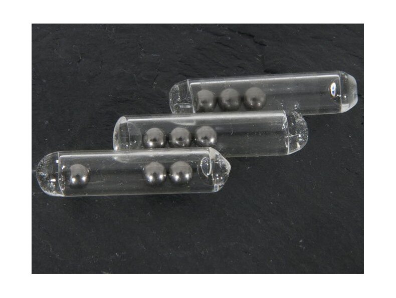 Шумовая капсула UNI CAT Glass Rattles - Large - 5.5x26mm / 10шт. — фото 4 — CARPshop
