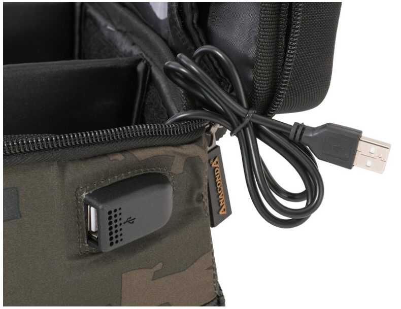 Сумка со столиком для гаджетов и USB портом ANACONDA FREELANCER Tab Lock Pouch — фото 2 — CARPshop