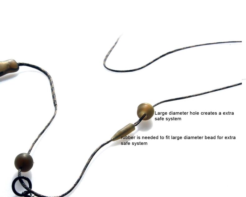 Стопор с бусиной PB PRODUCTS Naked Chod/Helicopter System Rubber & Bead — фото 2 — CARPshop