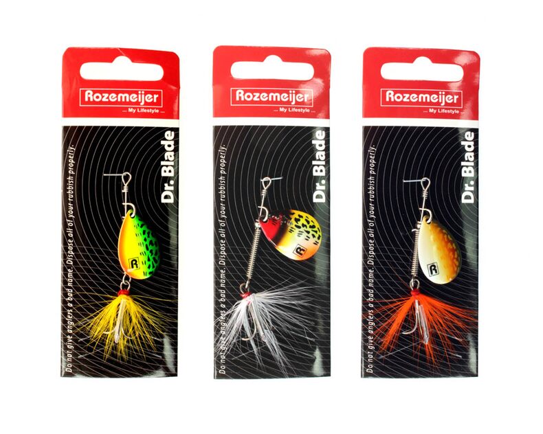 Блесна вращающаяся ROZEMEIJER DR. BLADE / 3,7g - Red Head — фото 2 — CARPshop