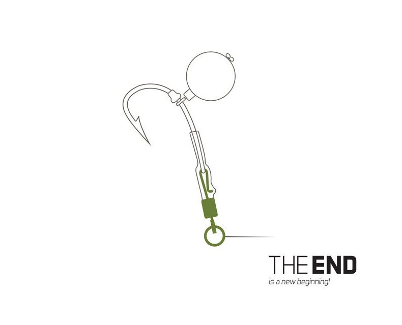 Вертлюг с кольцом и застежкой DELPHIN THE END Quick Swap Swivel with Ring G-ROUN — фото 2 — CARPshop