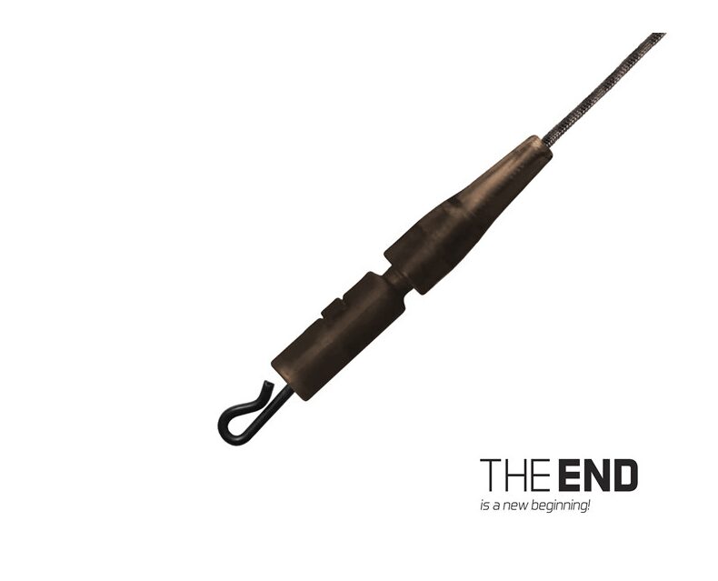 Противозакручиватель с клипсой DELPHIN THE END Leadcore + PIN clip 100cm 45lb — фото 2 — CARPshop