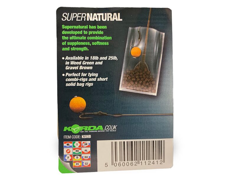 Поводковый материал Korda Super Natural — фото 5 — CARPshop