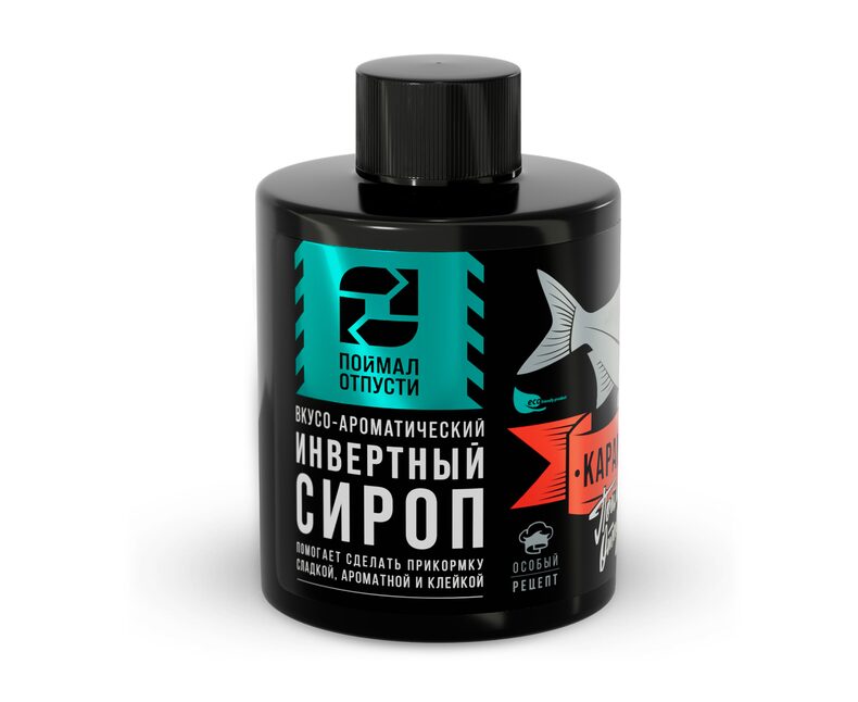 Сироп инвертный "Поймал – Отпусти" Карамель 350g — фото 2 — CARPshop