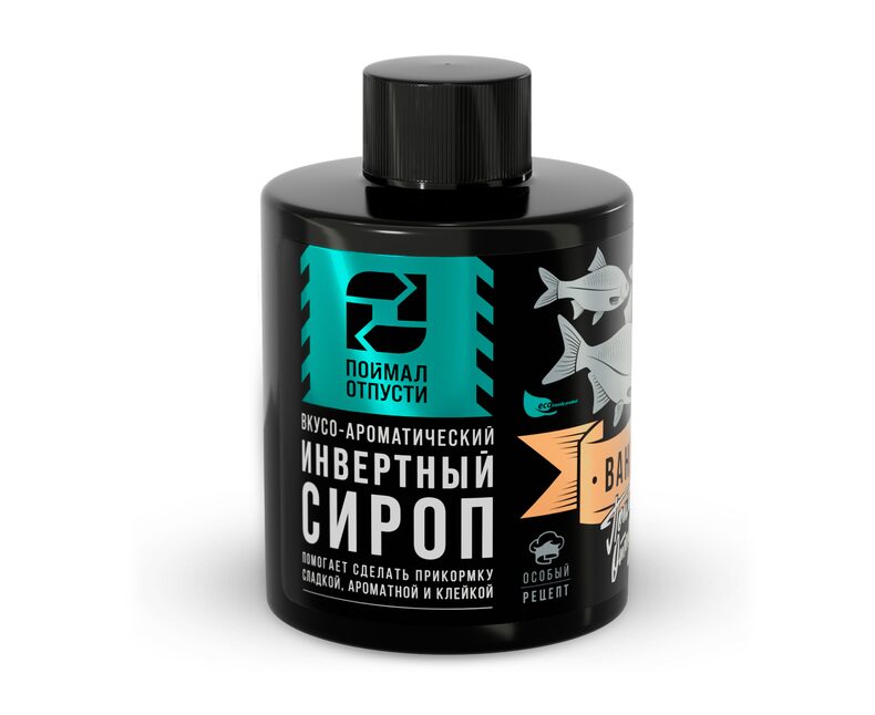 Сироп инвертный "Поймал – Отпусти" Ваниль 350g — фото 2 — CARPshop
