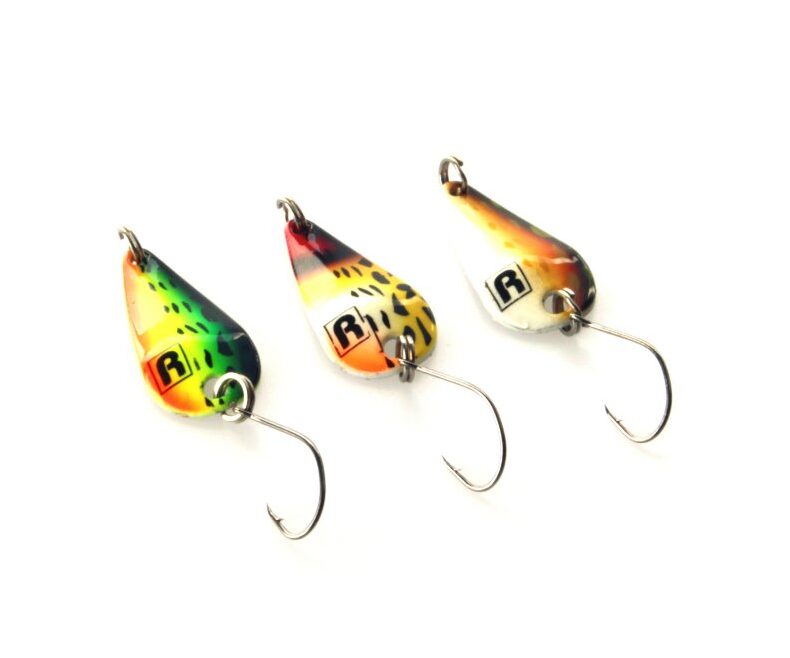 Блесна колеблющаяся ROZEMEIJER MICRO Spoon Single Hook - 3cm / 3g - Red Head — фото 2 — CARPshop