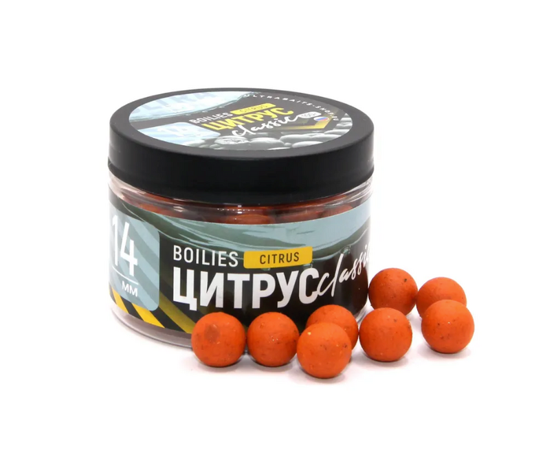 Бойлы насадочные тонущие ULTRABAITS CLASSIC Citrus (Цитрус) — фото 2 — CARPshop