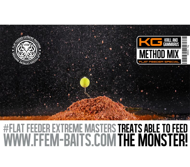 Сыпучая прикормка FFEM Method Mix Krill and Gammarus (криль и гаммарус) 1kg — фото 2 — CARPshop
