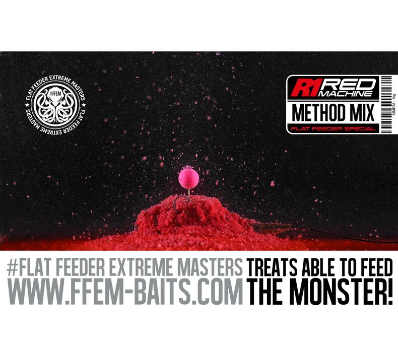 Сыпучая прикормка FFEM Method Mix Red Machine (фруктовая) 1kg — фото 2 — CARPshop