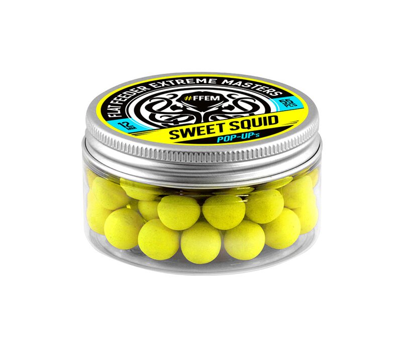 Плавающие бойлы FFEM Pop-Up Sweet Squid (сладкий кальмар) — фото 2 — CARPshop
