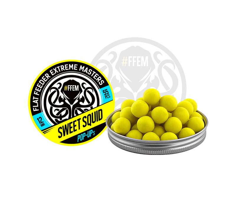 Плавающие бойлы FFEM Pop-Up Sweet Squid (сладкий кальмар) — фото 4 — CARPshop