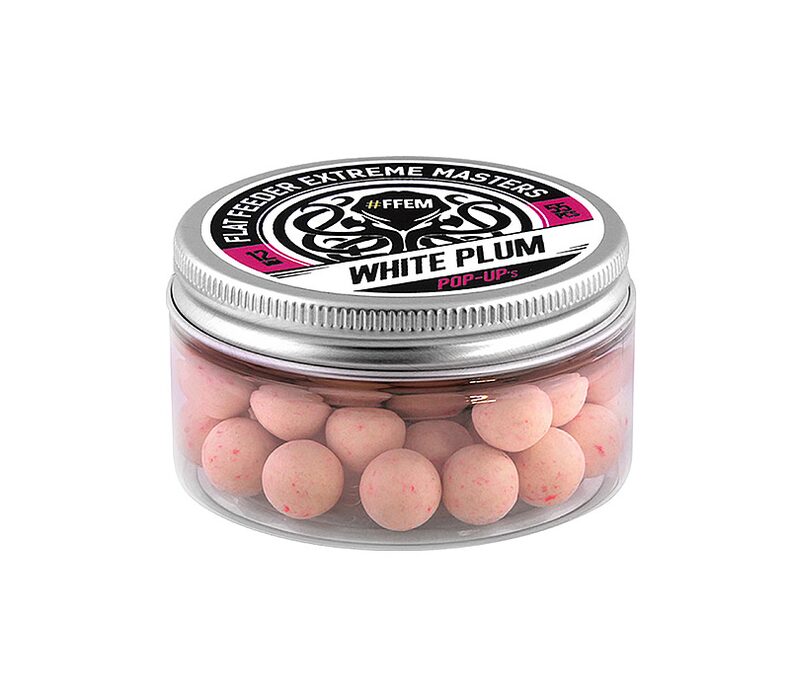 Плавающие бойлы FFEM Pop-Up White Plum (белая слива) — фото 2 — CARPshop