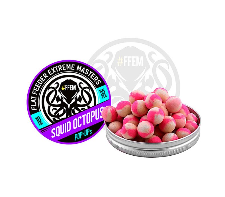 Плавающие бойлы FFEM Pop-Up Squid Octopus (кальмар и осьминог) — фото 3 — CARPshop