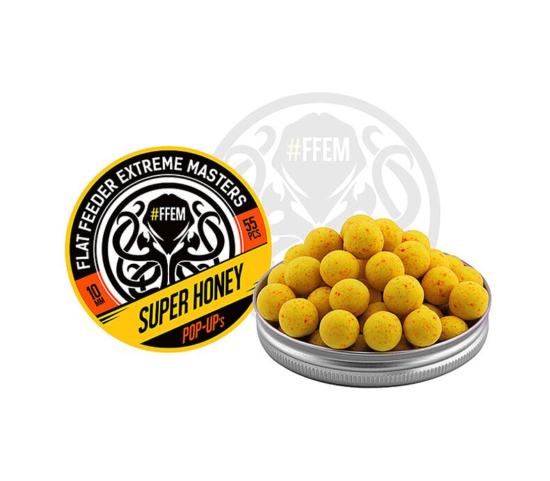 Плавающие бойлы FFEM Pop-Up Super Honey (мед) — фото 3 — CARPshop