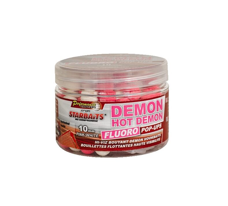 Плавающие бойлы Hot Demon Fluo Pop-ups (острые специи) :: StarBaits