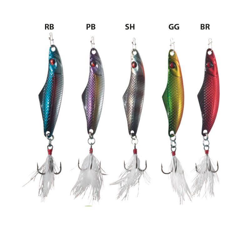 Блесна колеблющаяся AQUANTIC® CHUCK (Lead Free)- 7,2cm - 21g - RB — фото 2 — CARPshop